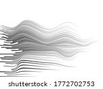 speed lines in arrow form .... | Shutterstock .eps vector #1772702753