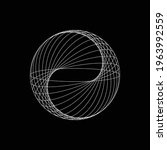 Lines In Circle Form . Spiral...