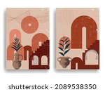 modern poster with minimalist... | Shutterstock .eps vector #2089538350