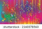 glitch distorted geometric... | Shutterstock .eps vector #2160378563