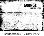 grunge texture | Shutterstock .eps vector #218916979
