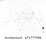 grunge black and white distress ... | Shutterstock .eps vector #671777986