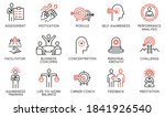 vector set of linear icons... | Shutterstock .eps vector #1841926540