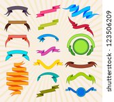 vector illustration of colorful ... | Shutterstock .eps vector #123506209