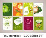set of restaurant menu ... | Shutterstock .eps vector #1006688689