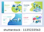set of web page design... | Shutterstock .eps vector #1135233563