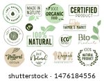 organic food  farm fresh and... | Shutterstock .eps vector #1476184556