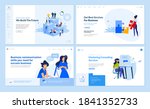 web page design templates... | Shutterstock .eps vector #1841352733