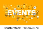 thin line flat design banner... | Shutterstock .eps vector #400060873