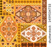 indian rug tribal ornament... | Shutterstock .eps vector #1459534733