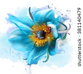Beautiful Blue Flower Dream...