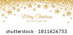 banner with golden decoration.... | Shutterstock .eps vector #1811626753