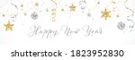 holiday banner with calligraphy ... | Shutterstock .eps vector #1823952830