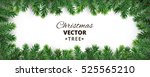 banner with vector christmas... | Shutterstock .eps vector #525565210