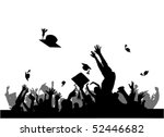 graduation party vector | Shutterstock .eps vector #52446682