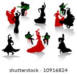 Silhouettes Of Flamenco....