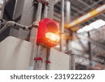 Fire Alarm Fire Detector with quick strobe light alert speaker wall mount for industrial building safety equipment.
