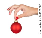 Photo of holding Christmas bauble | Free christmas images