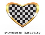 Checkered Racing Flag. Symbolic ...