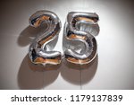 Decoration balloons for 25 years birthday