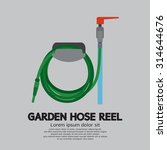 Garden Hose Reel Vector...