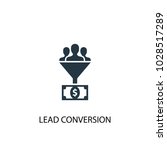 Lead Conversion Icon. Simple...