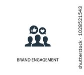 Brand Engagement Icon. Simple...