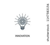 innovation concept line icon.... | Shutterstock .eps vector #1147583156
