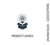 product launch creative icon.... | Shutterstock . vector #1232137606