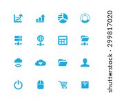 development  soft icons... | Shutterstock . vector #299817020
