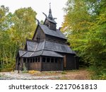 Stavkirke is a stave church located in Washington Island, Wisconsin. It is owned and operated by Trinity Evangelical Lutheran Church. 