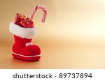 Photo of Festive red Christmas stocking filled with gifts | Free ...