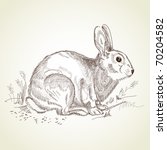 Antique Easter Rabbit