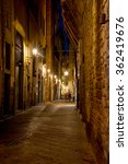 Florence Italy Alley  Street At ...