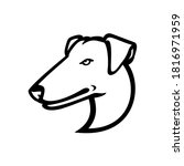 Head Of Smooth Fox Terrier...