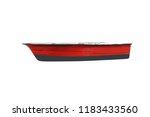 Red Wooden Fishing Boat...
