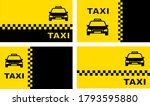 set of taxi business card on... | Shutterstock .eps vector #1793595880