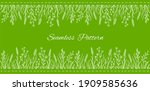 art green botanical seamless... | Shutterstock . vector #1909585636