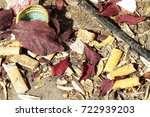 Small photo of garbage debris in forests and meadows expressing lack of respect for nature and the environment