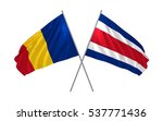 3d illustration of romania and... | Shutterstock . vector #537771436