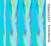 ornamental stripes on bright... | Shutterstock . vector #1453199003