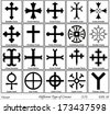 Different Types Of Crosses And Their Meanings Stock Vector Illustration ...